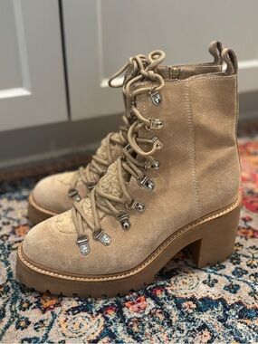 Jeffrey Campbell What Chunky Heel Boots. Size 9